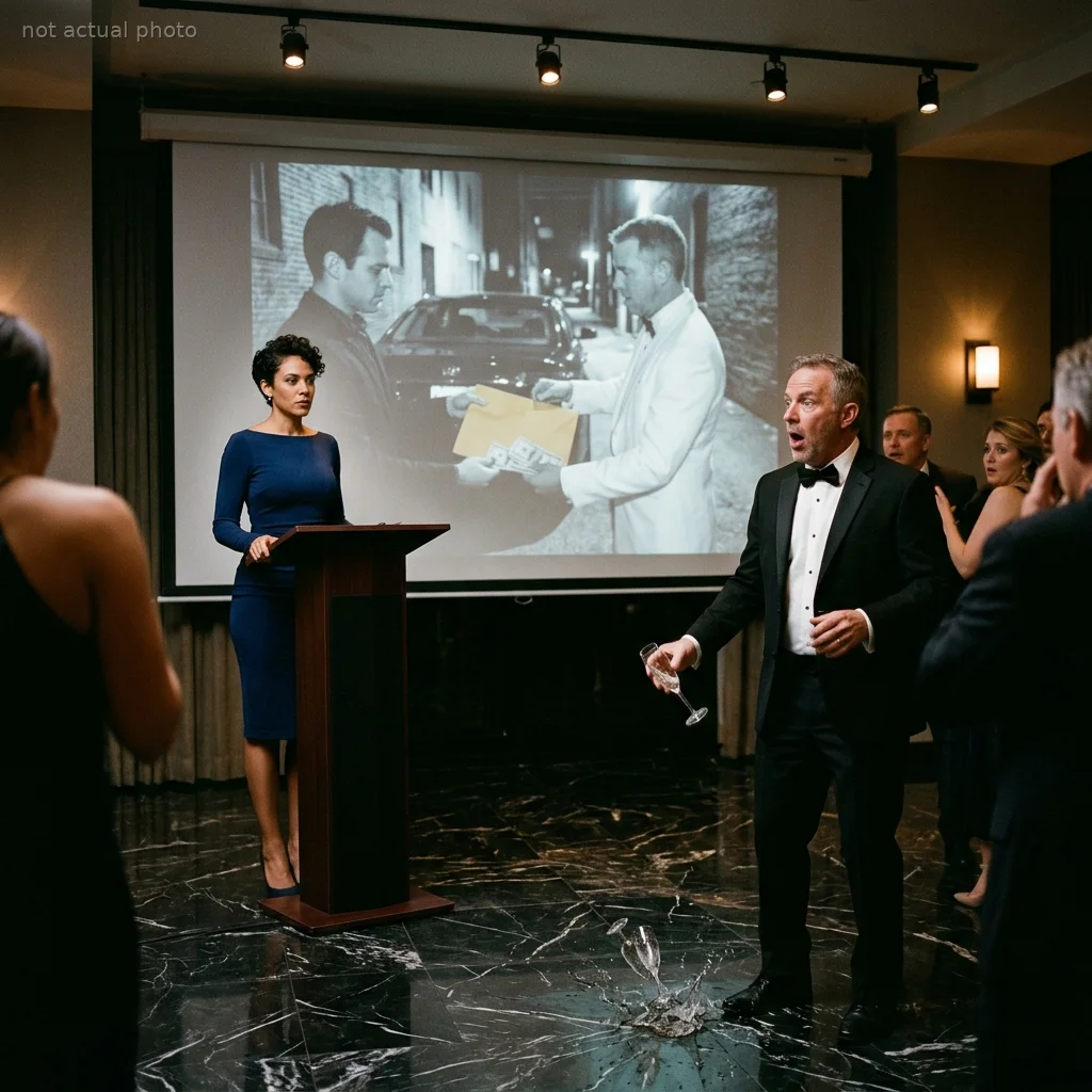 My Husband Embezzled From My Company To Fund His Secret Life — So I Projected The Proof At Our Gala