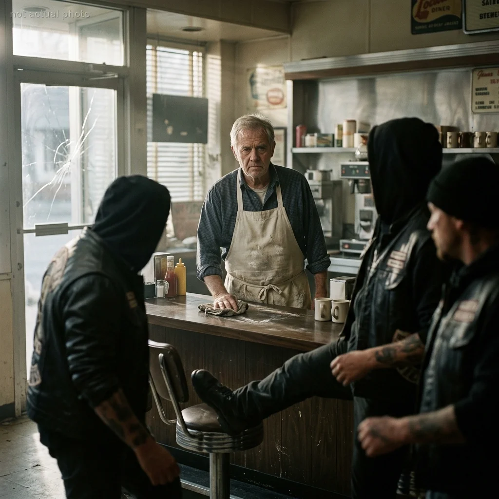 Local Thugs Trashed My Diner And Hurt My Waitress — They Had No Idea Who I Used To Be