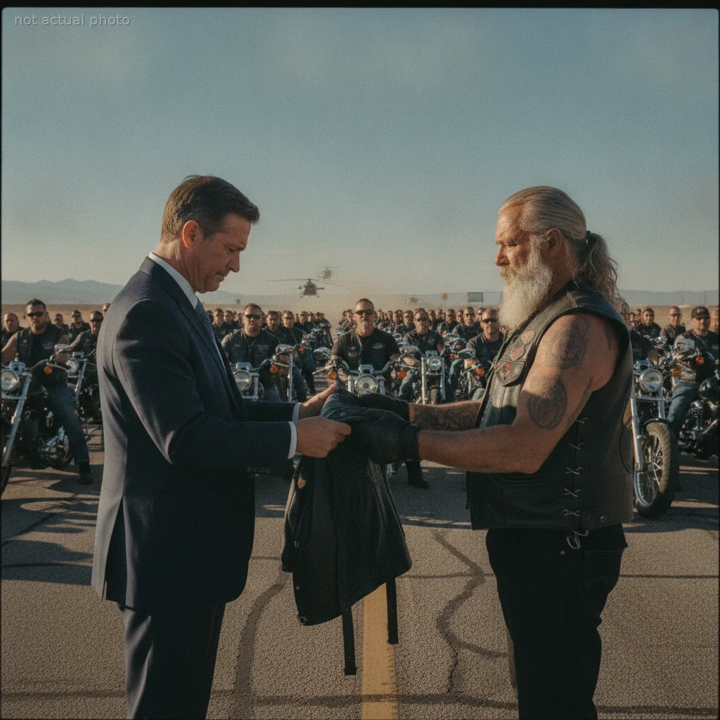 The mayor smiled for the cameras and called my husband a thug. He didn't know 600 bikers were already on their way to legally destroy his career.