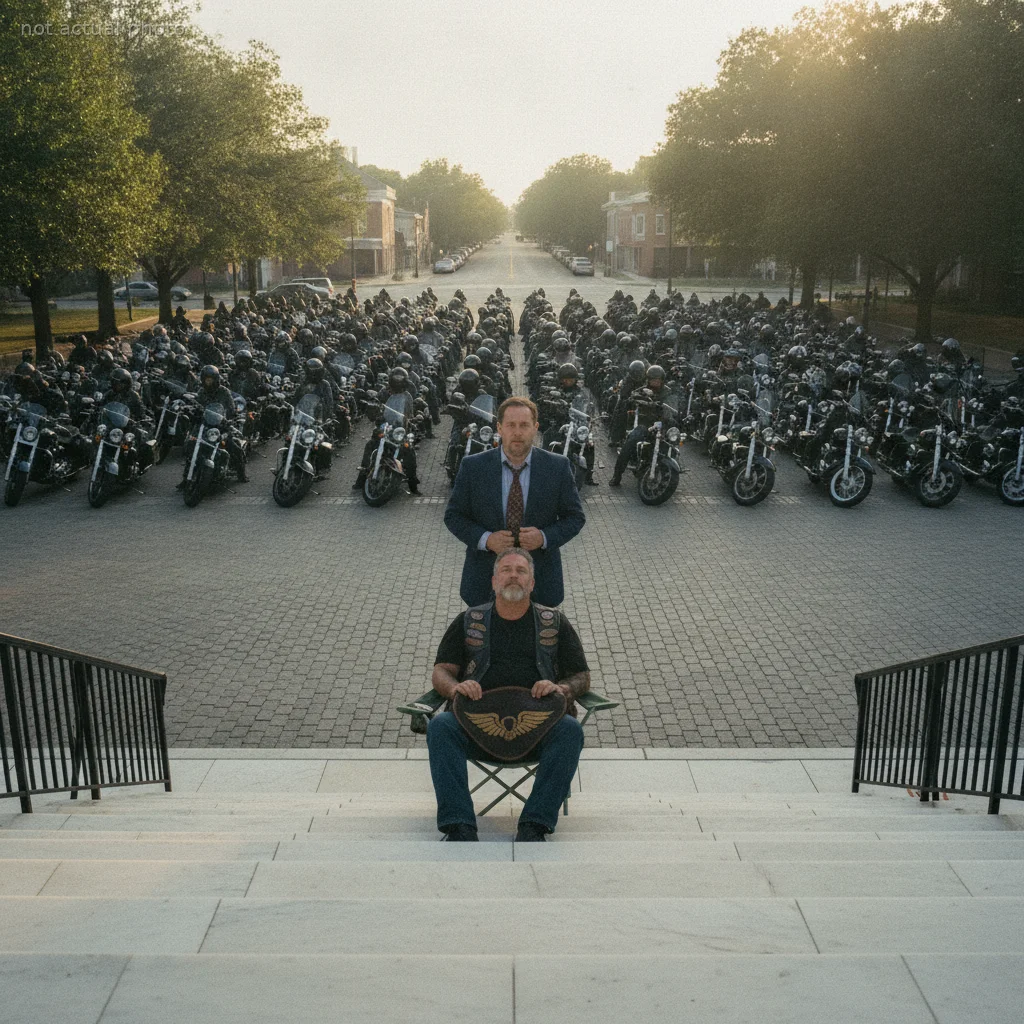 A Corrupt DA Tore My Dead Brother's Memorial Patch From My Jacket—Then 500 Bikers Surrounded His Courthouse
