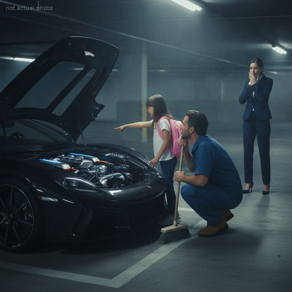 My Janitor Fixed My Five-Million-Dollar Supercar — And Hid A Devastating Secret