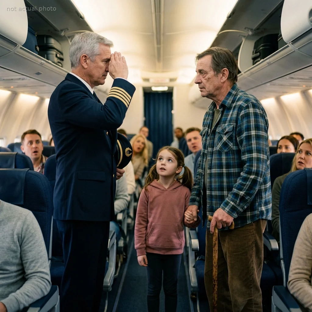 My Daughter Did Not Understand Why I Was Walking Away From Our First-Class Seats—Until The Captain Stepped Out