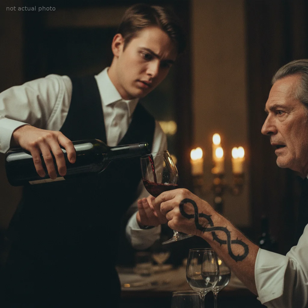 My Billionaire Customer Spilled Wine — Then I Saw My Mother's Secret Tattoo On His Wrist