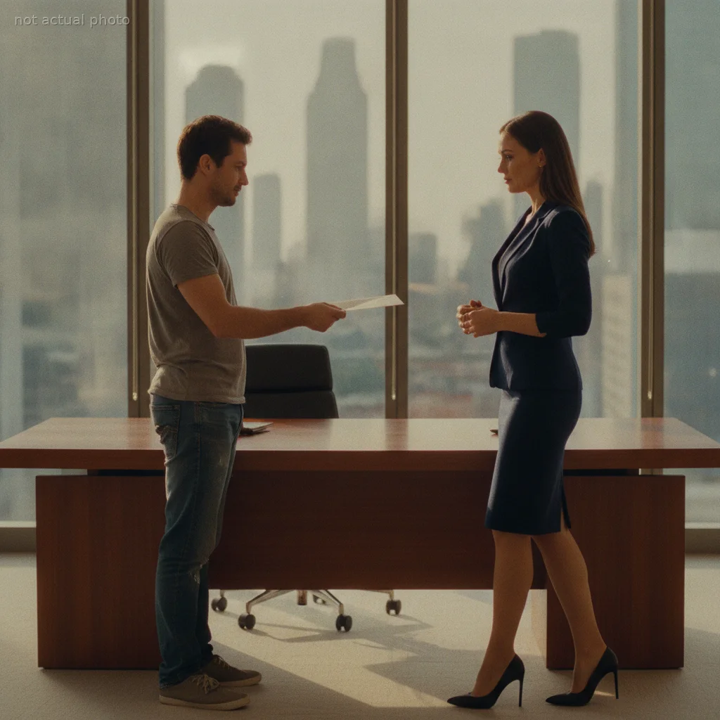 I Handed My Billionaire Boss My Resignation Because I Loved Her — Then She Locked The Door