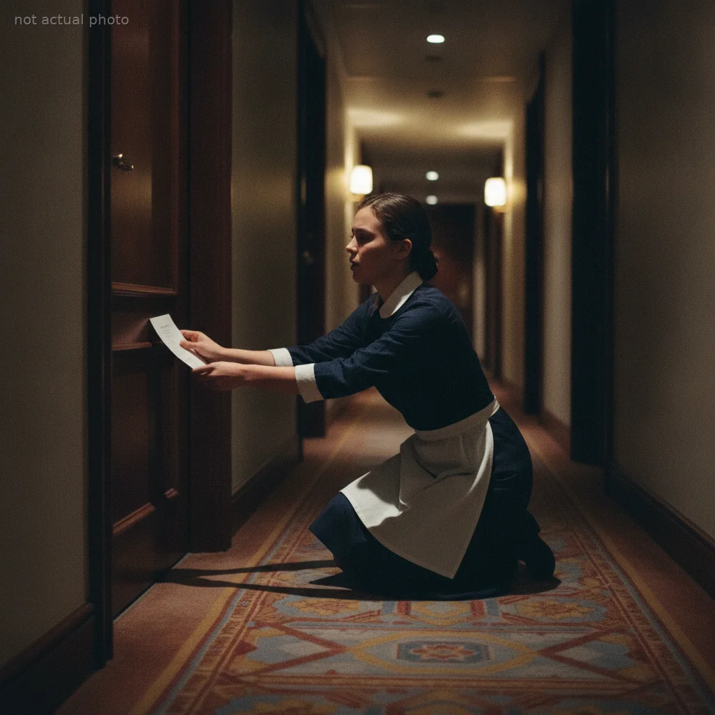 I Slipped A Note Under A Broken Stranger's Hotel Door — Two Months Later, He Called Me Into His Office
