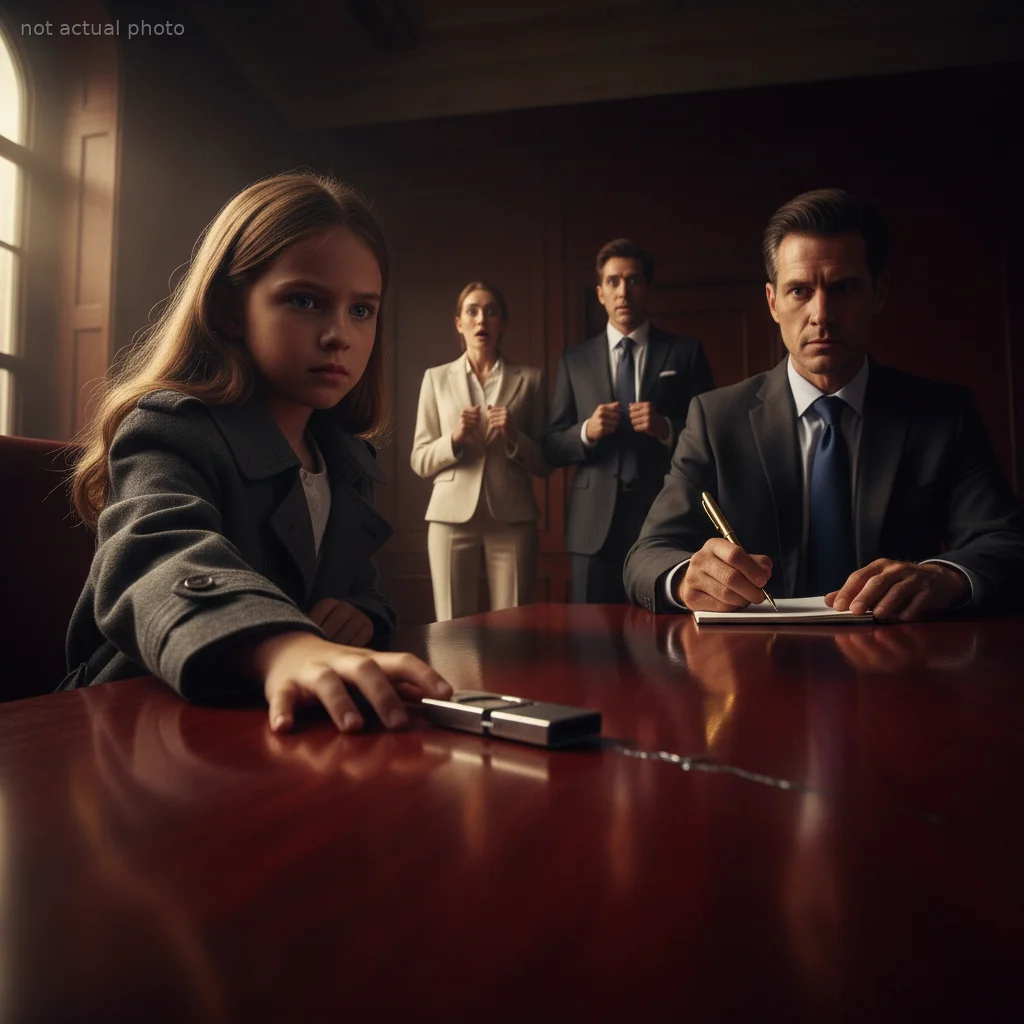 When the Boss Was About to Sign His Company Away, a 9-Year-Old Maid's Daughter Walked In and Dropped a Cracked USB on the Table