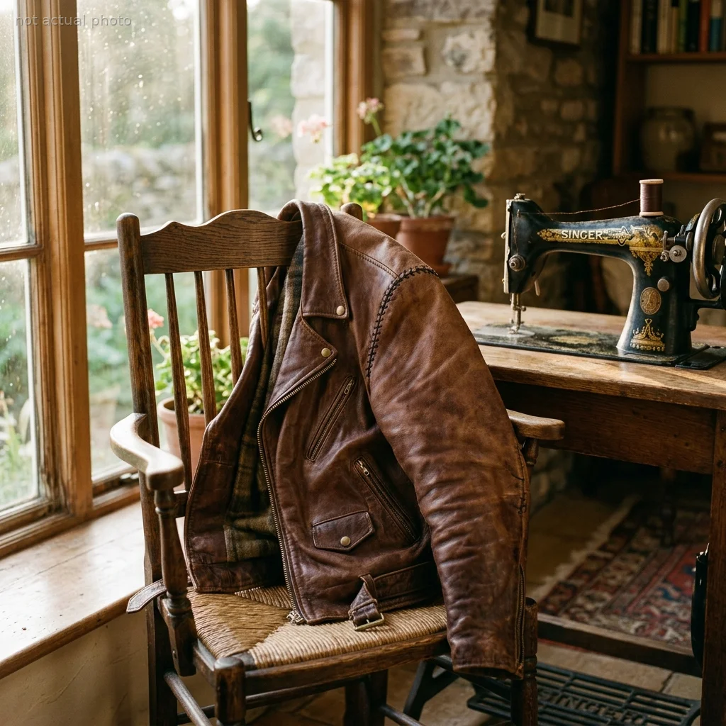 My Elderly Neighbor Stole My Dead Father's Jacket — What I Found Inside Broke Me