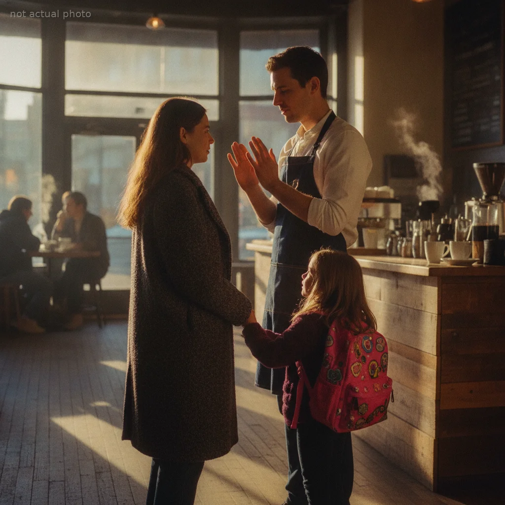 I Was Drowning In Panic At A Busy Cafe — Until A Single Dad Did The Unthinkable
