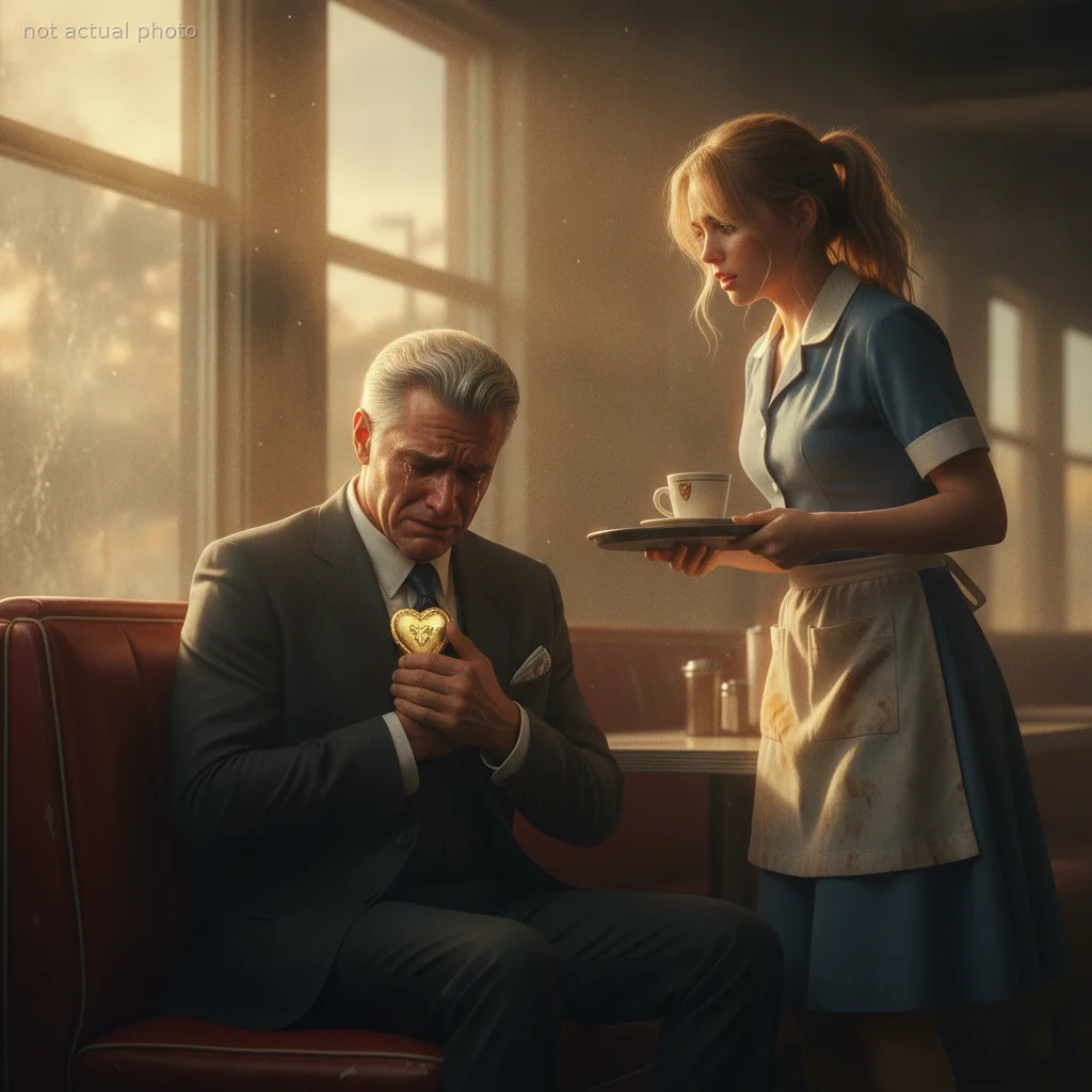 A Billionaire Opened His Locket In My Diner — And I Saw My Dead Mother