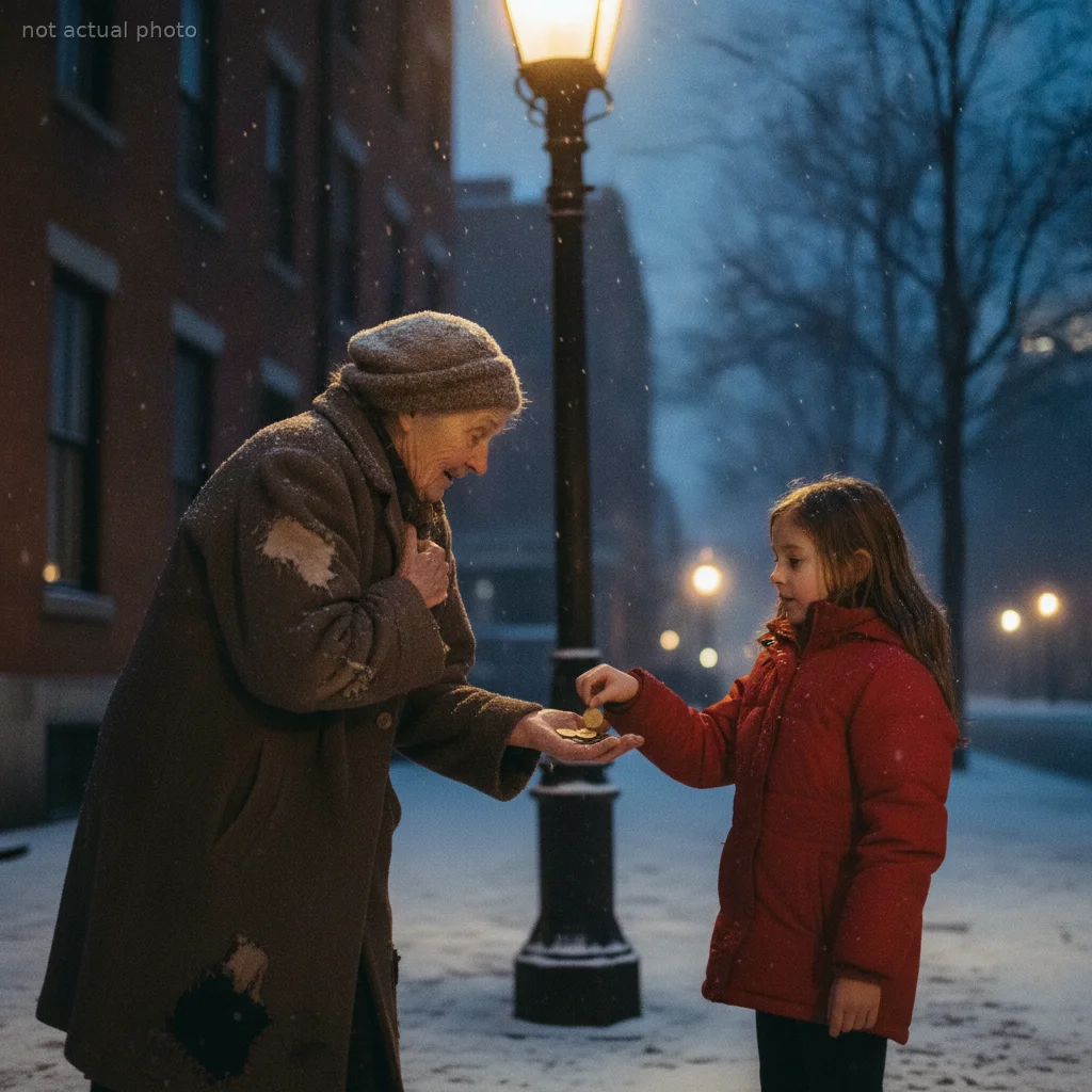 My Daughter Gave Her Last Coins to a Shivering Stranger — She Had No Idea Who She Really Was