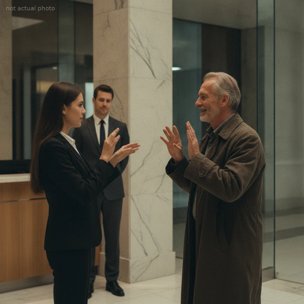 I Helped A Deaf Stranger In The Lobby — The Next Day The CEO Left An Envelope On My Desk