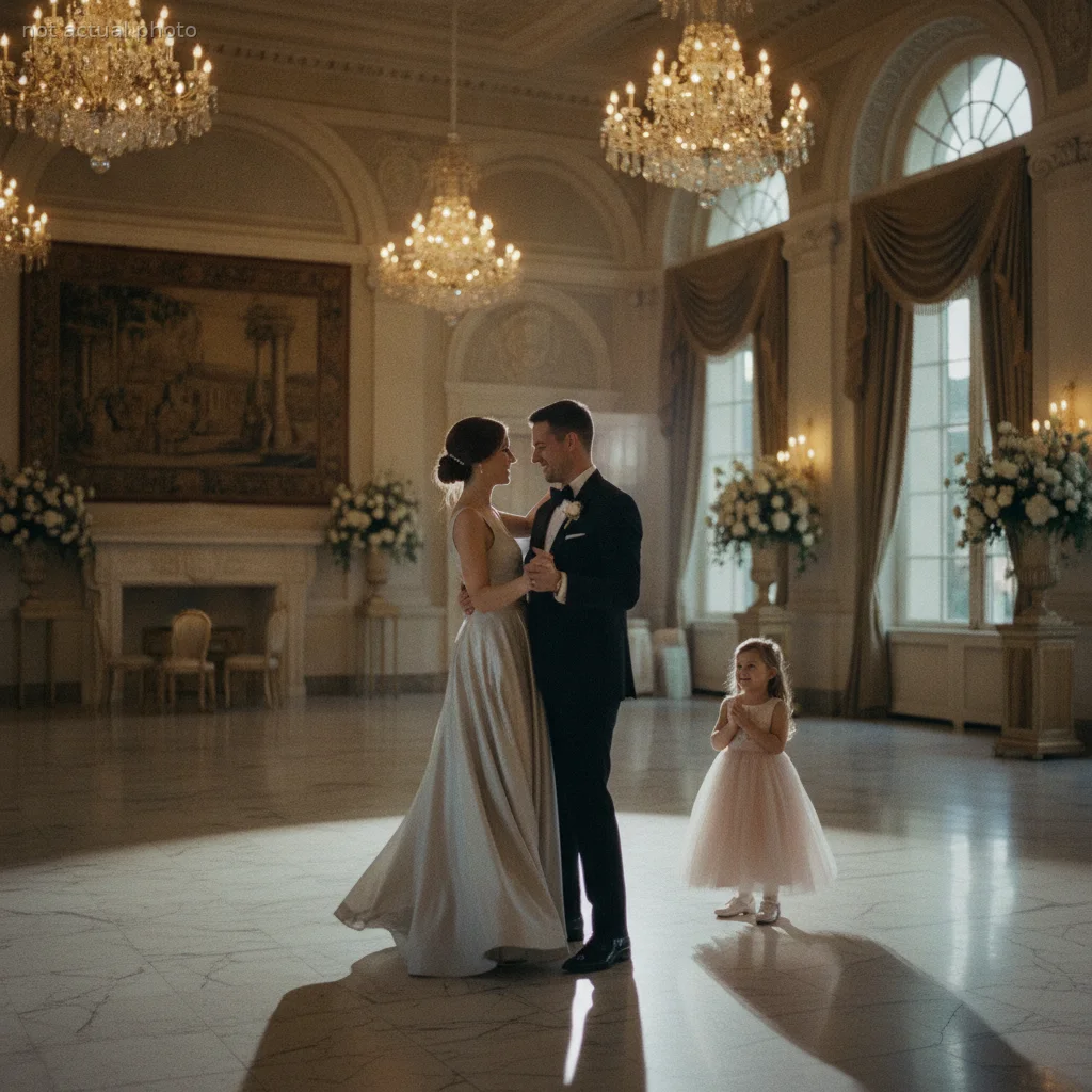 I sat at the very edge of the grand ballroom, hiding my tears behind a water glass while my family celebrated without me. I thought I was completely invisible. Then a tall stranger in a tuxedo pulled up a chair and whispered, 'Act like you're with me.'