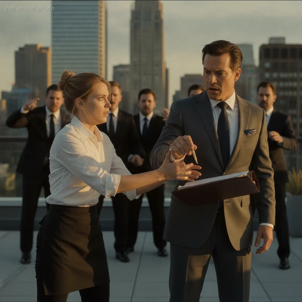 My Waitress Interrupted a Billion-Dollar Meeting — Her Warning Saved My Empire