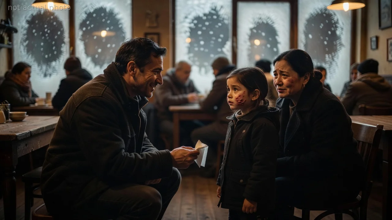 My Daughter Kept Staring At The Scarred Girl In The Cafe — What I Did Next Stopped The Whispers