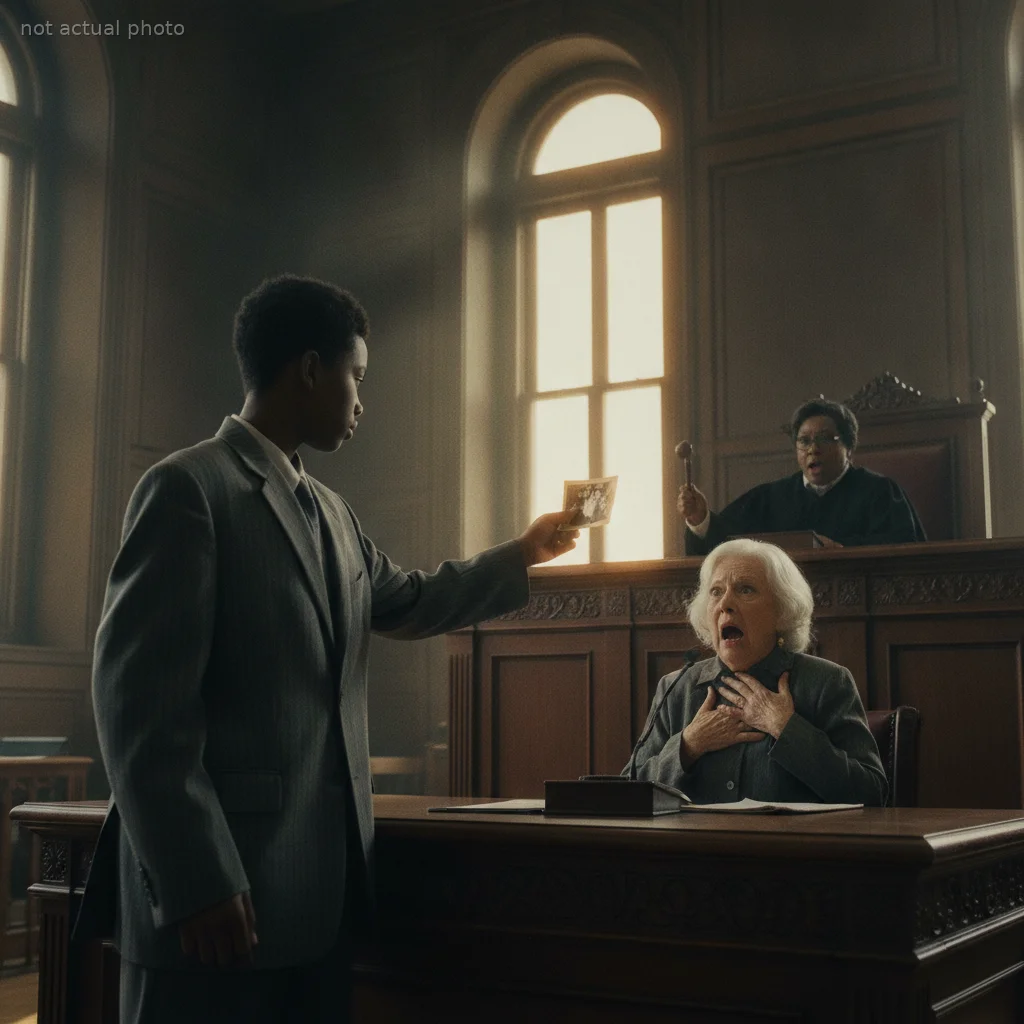 The Judge Laughed When I Defended Myself — Until I Showed Her One Photograph