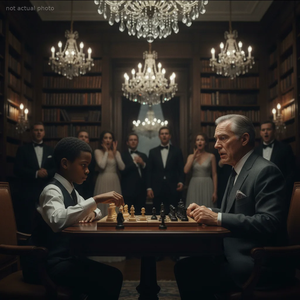 My Billionaire Boss Bet $50,000 That My 12-Year-Old Son Was Unintelligent — He Had No Idea Who Was Sitting Across The Chessboard