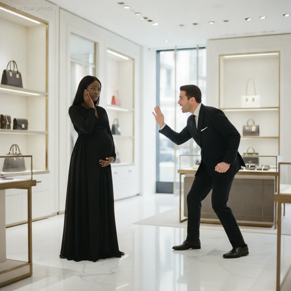 A Luxury Boutique Manager Slapped Me For Being Poor — He Had No Idea Who My Husband Was