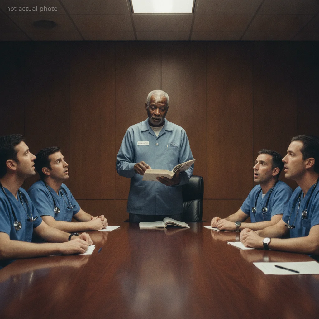 The Arrogant Specialists Ignored A Janitor — Until He Proved They Were Killing The Patient