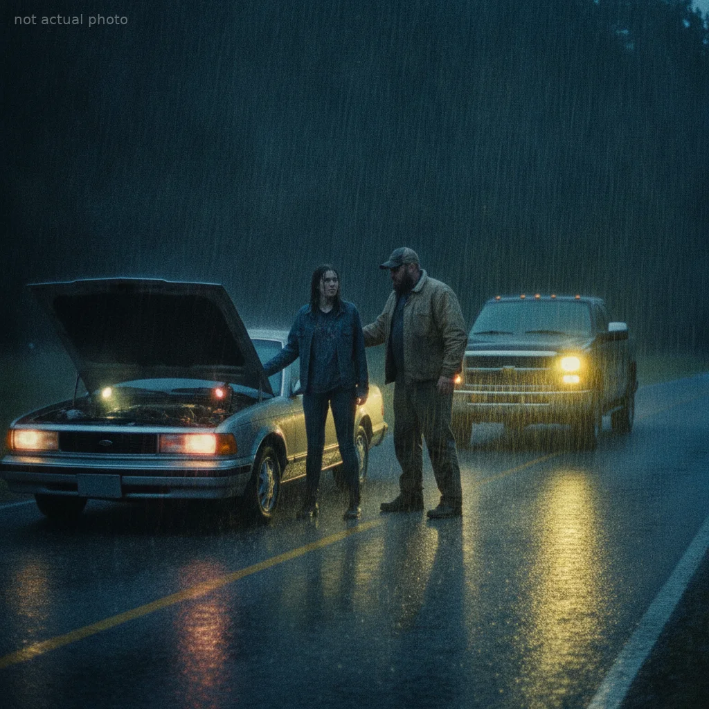 My High School Crush Broke Down In A Storm — But Her Car Wasn't The Real Emergency