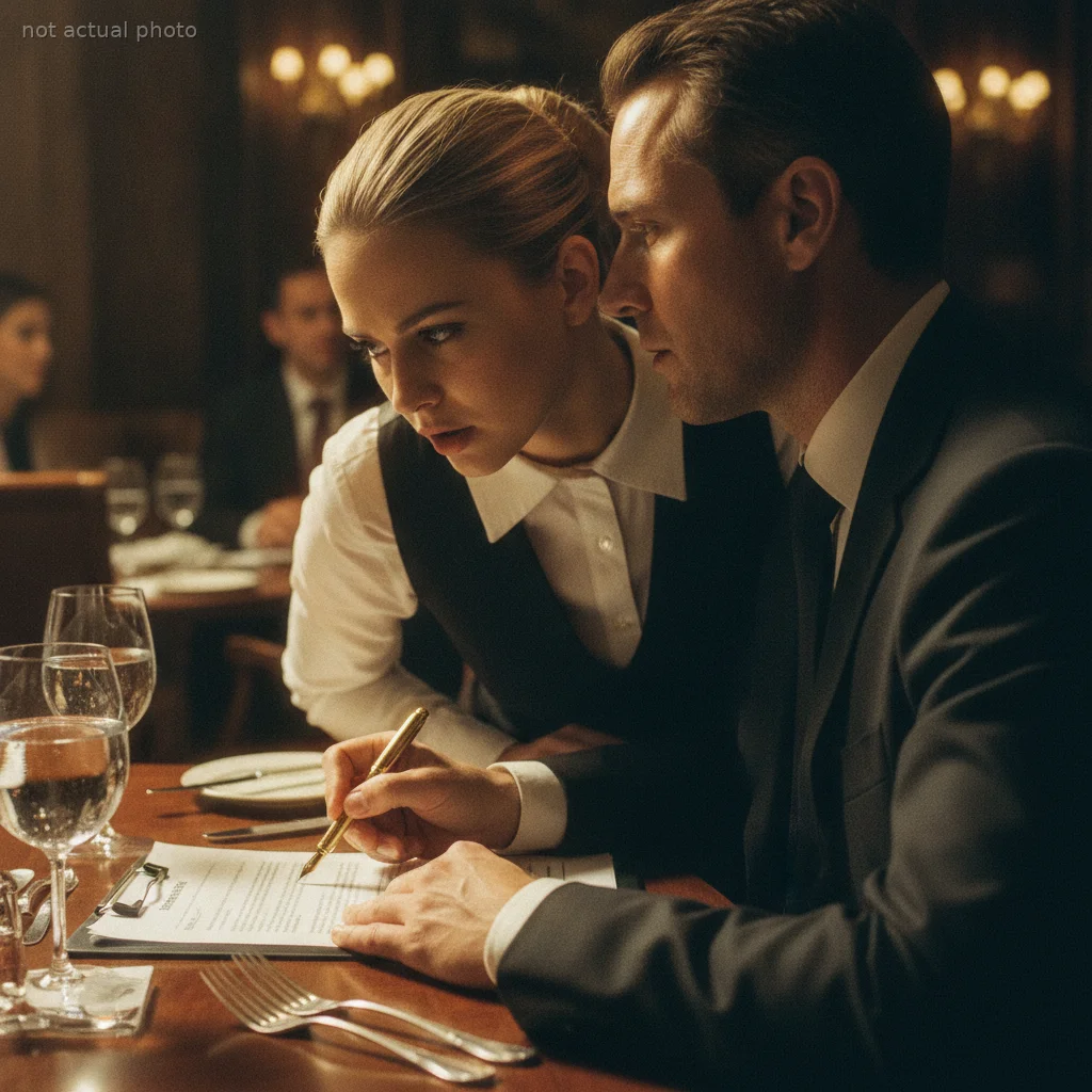 My Waitress Whispered Four Words During A Multi-Million Dollar Deal — It Saved My Entire Company
