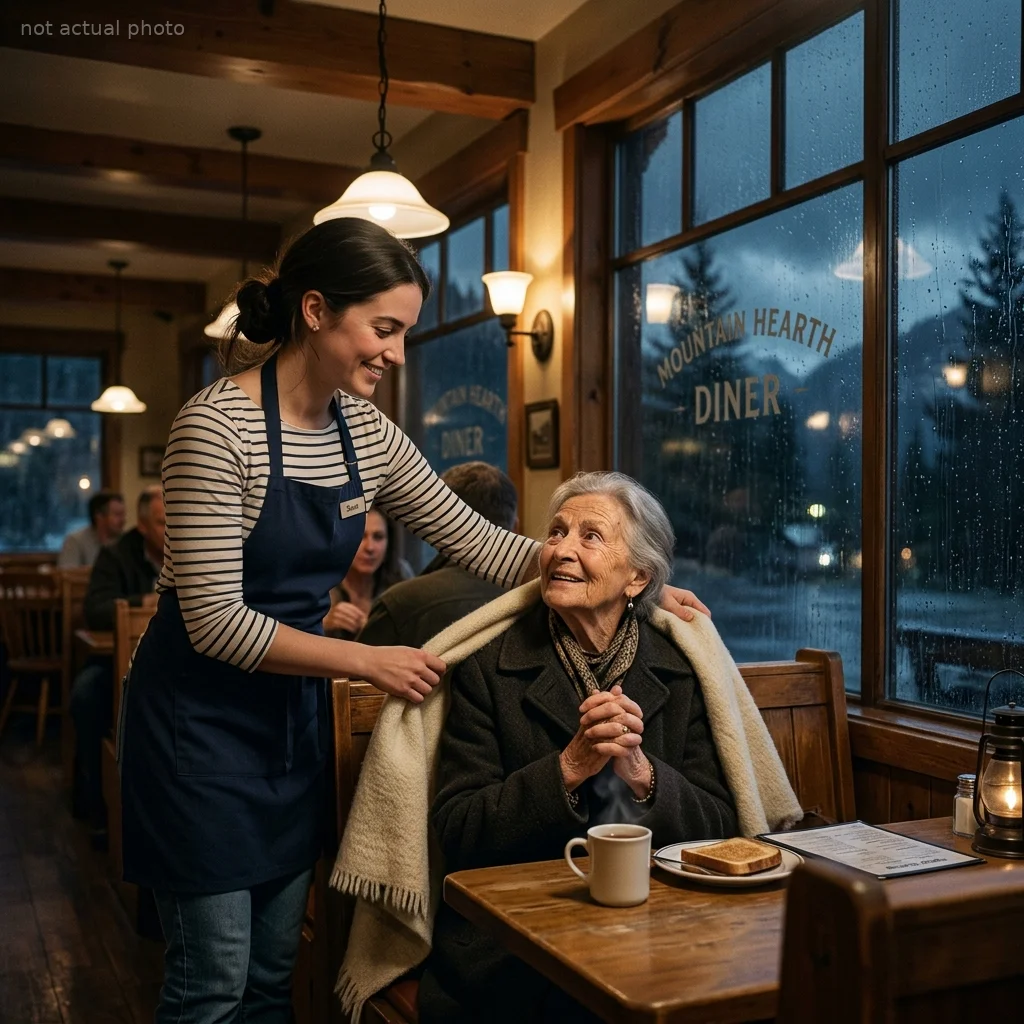 I gave up my bed for a stranded elderly woman during a severe winter storm, completely unaware that her mysterious grandson was about to change my entire life.
