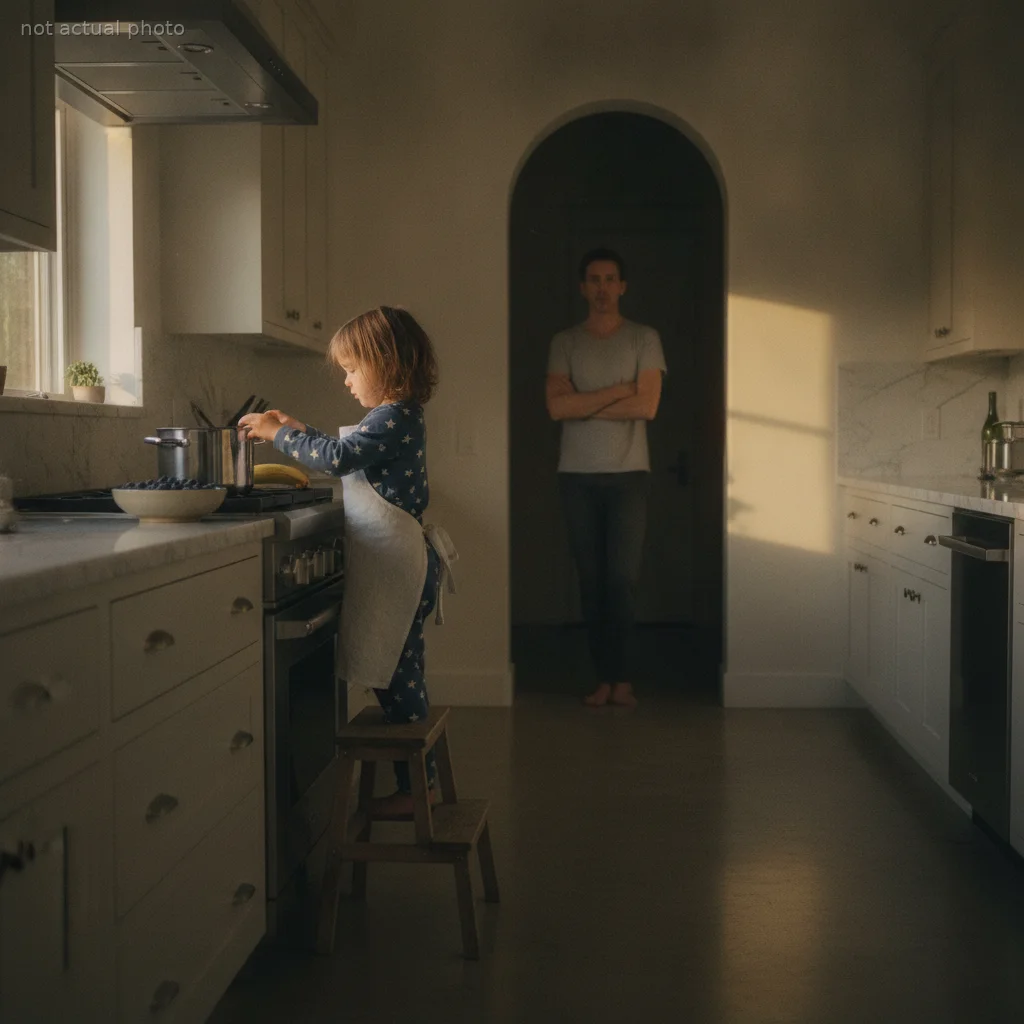 My Maid Left Her Toddler With Me — At 6 AM I Found Her Alone At My Stove