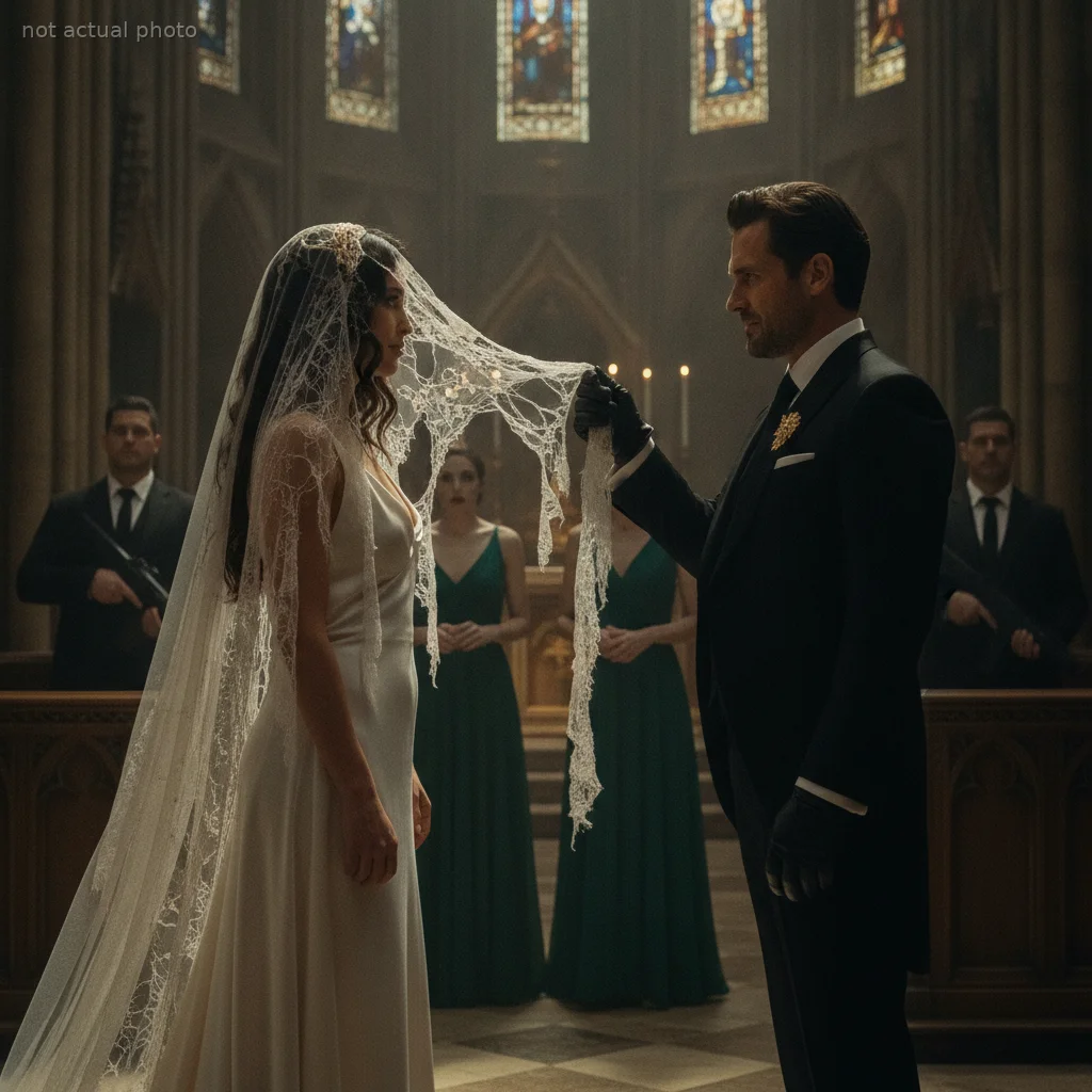 My fiancé's sisters shredded my wedding veil—until a royal convoy crashed the ceremony.