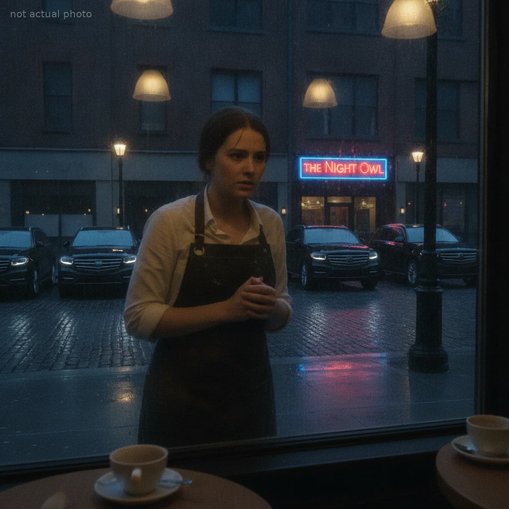 I Helped an Old Man Carry His Bags in the Rain — The Next Day, Four Black SUVs Blocked My Cafe