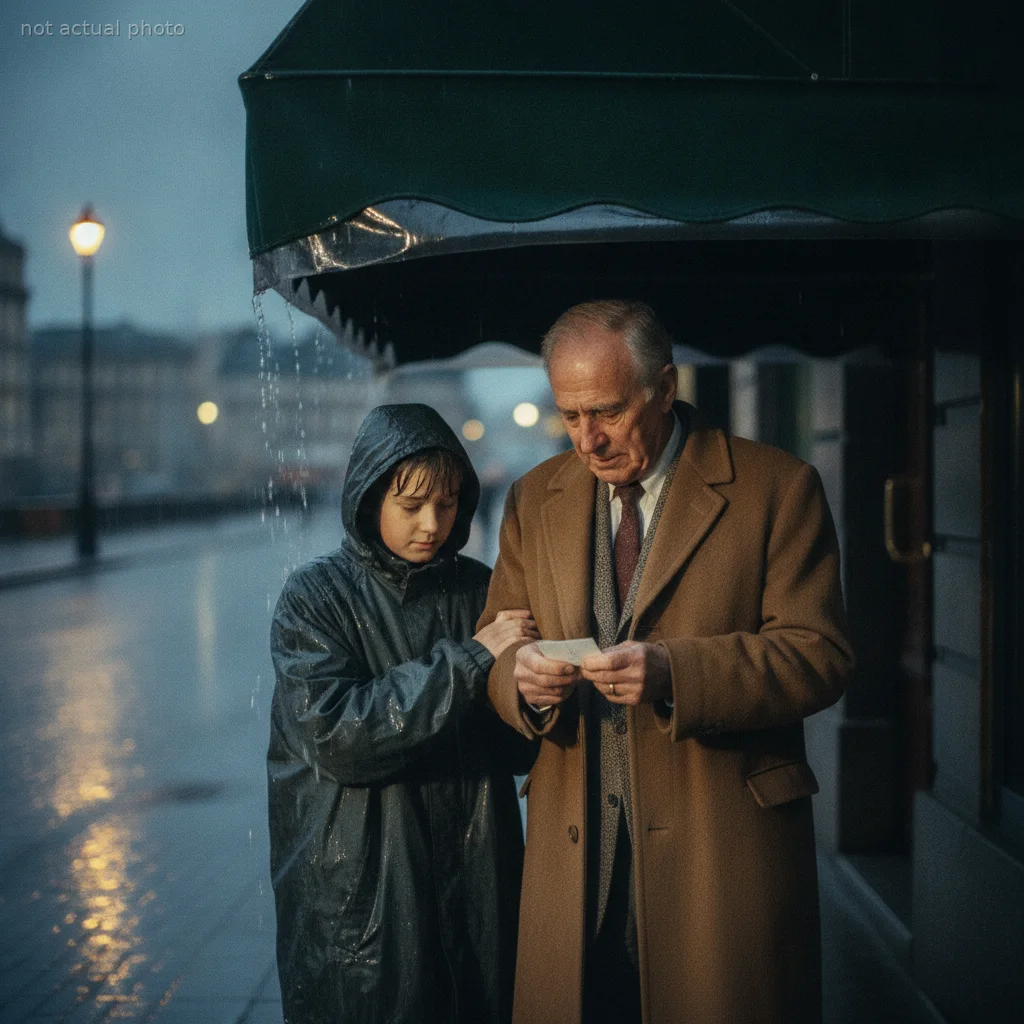 I Was 11 When I Stopped for a Lost Old Man in the Rain — The Next Morning, a Black Car Pulled Up