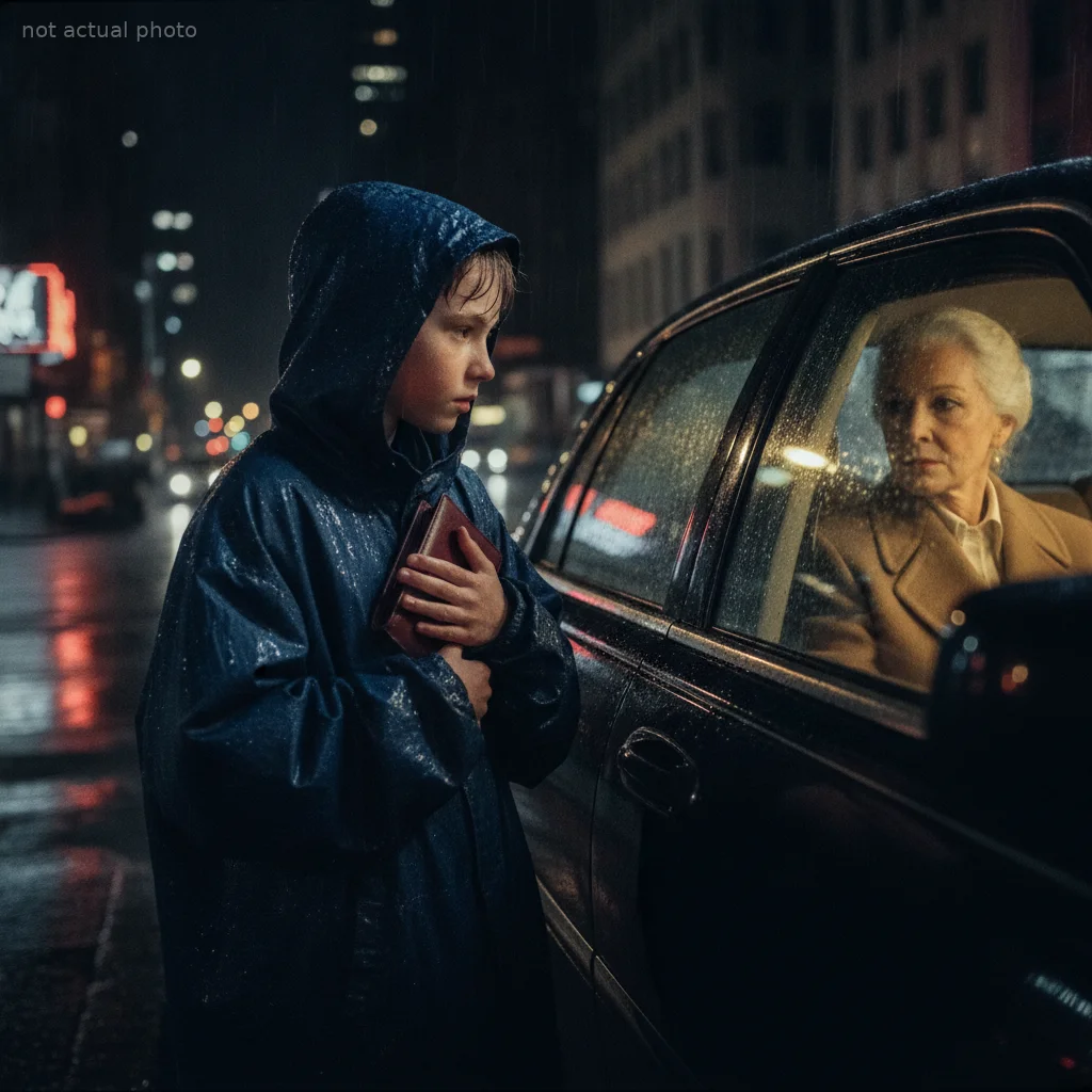 I Chased a Billionaire's Car in the Freezing Rain — Her Reaction Saved My Life