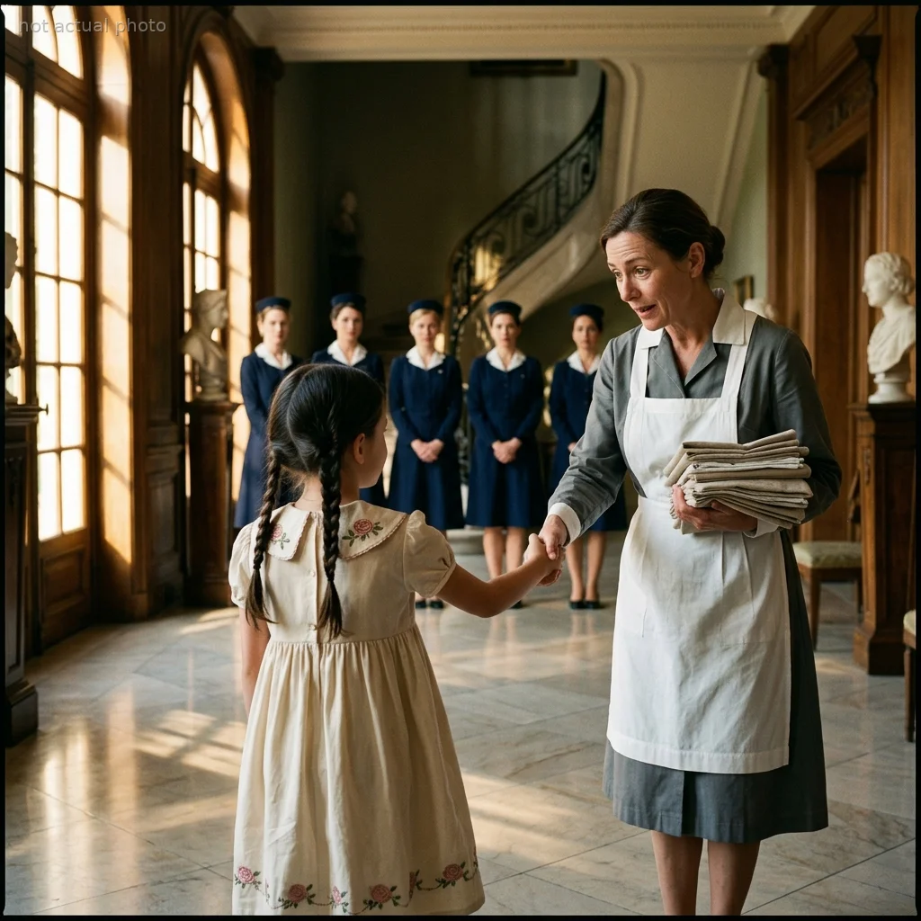 My Billionaire Boss Let His Daughter Choose Her Nanny — And She Pointed At Me, The Cleaning Lady