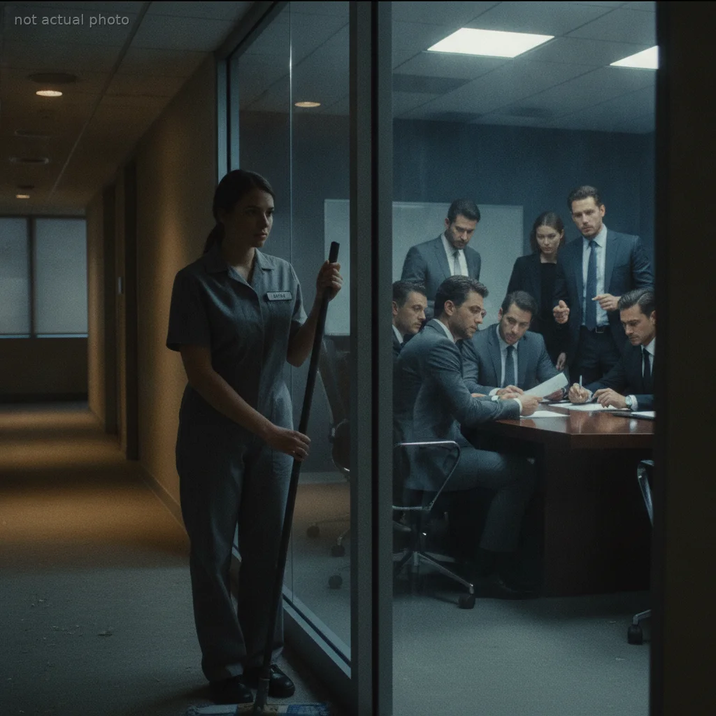 I Interrupted a Billion-Dollar Meeting With My Mop — And Exposed the Executive's Biggest Lie