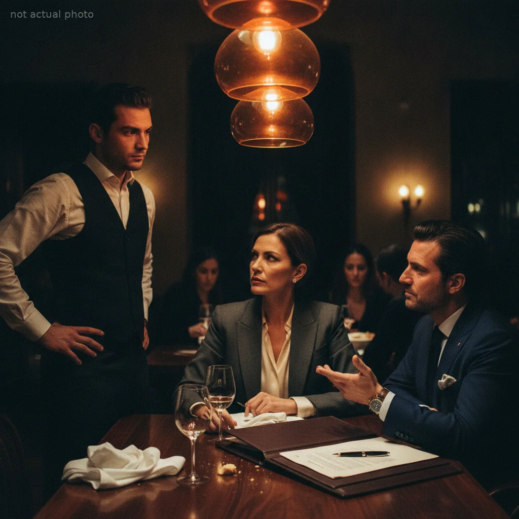 I Was Just A Waiter — Until I Exposed An Eighty Million Dollar Trap At Table Seven