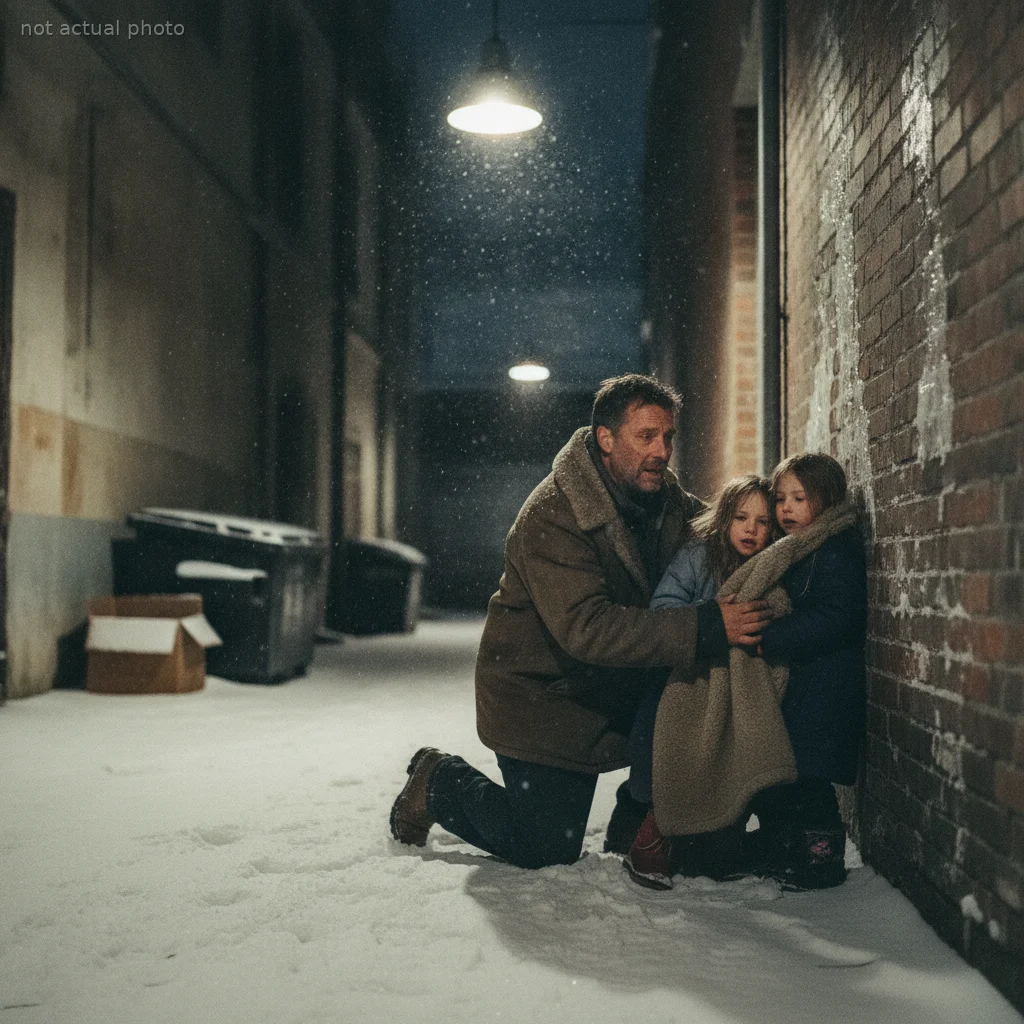 I Found Two Little Girls Freezing On Christmas Eve — The Truth About Their Stepmother Left Me Stunned