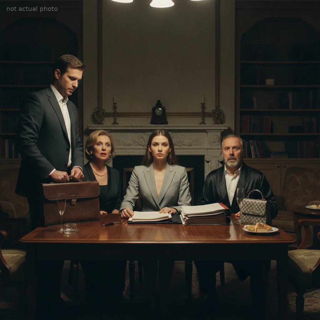 My Parents Handed Me A Contract To Steal My Inheritance — They Had No Idea Who Was Waiting Outside
