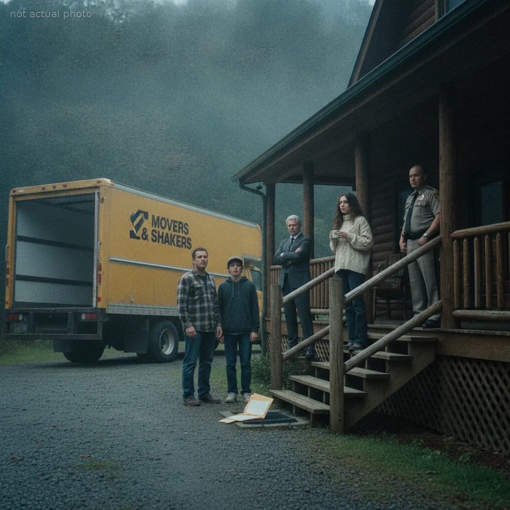My Family Brought A Moving Truck To Steal My Inheritance — Then The Sheriff Stepped Onto The Porch