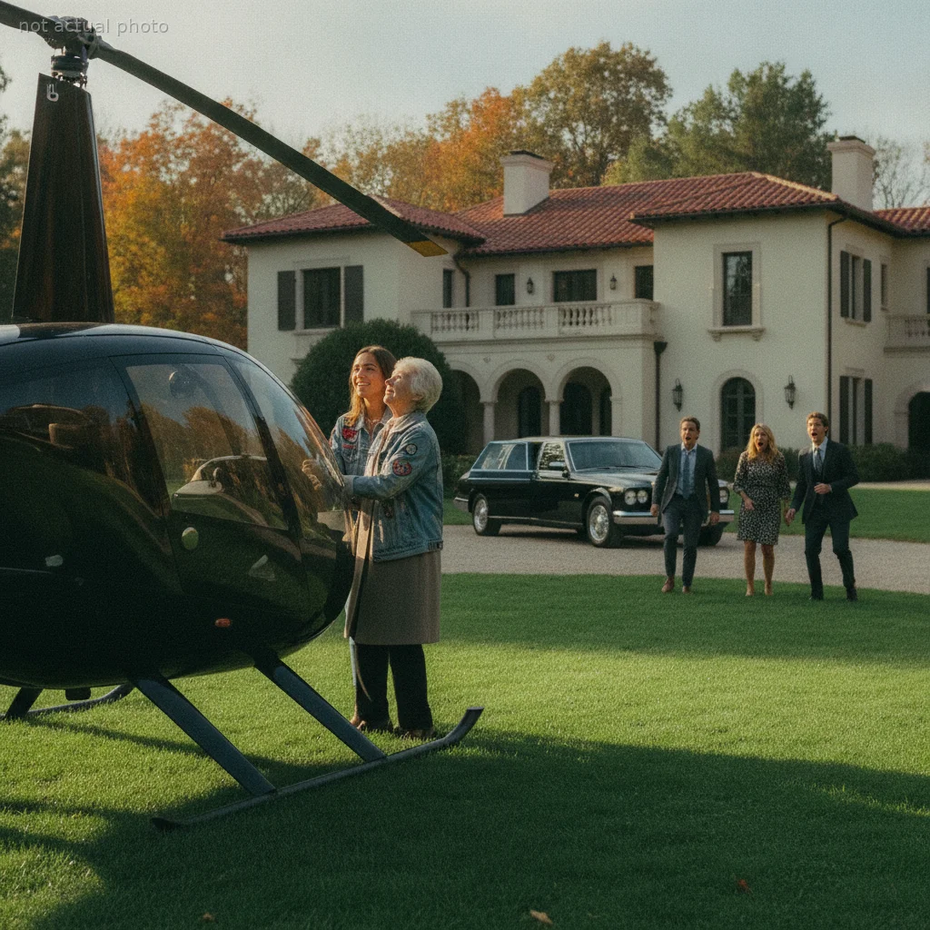 My Family Laughed When I Said I'd Care For Grandma — Then The Helicopter Arrived