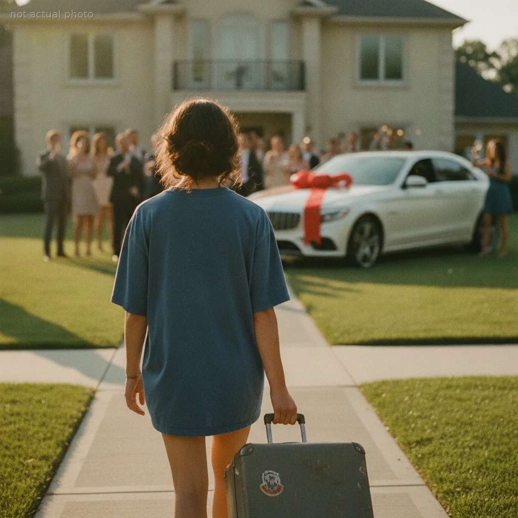 My Parents Bought My Sister a Tesla for Her License — Then Handed Me a Mop for My Birthday