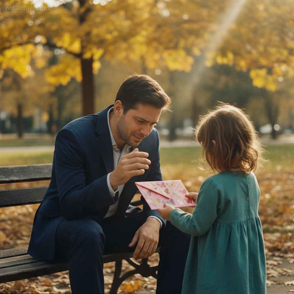 My Entire Life Was Empty Until A Five-Year-Old Handed Me A Crooked Pink Envelope