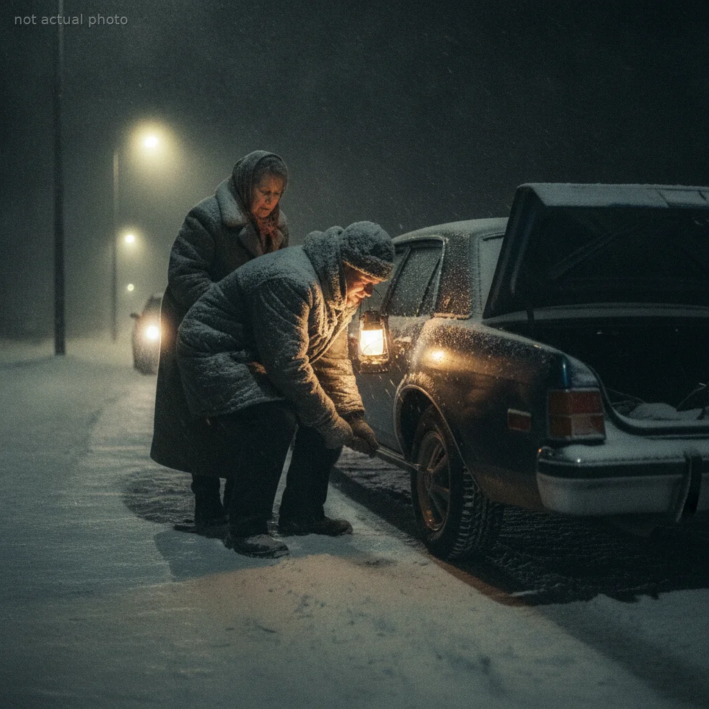 I Stopped in a Blizzard to Help a Stranded Driver — What Happened Next Changed Everything