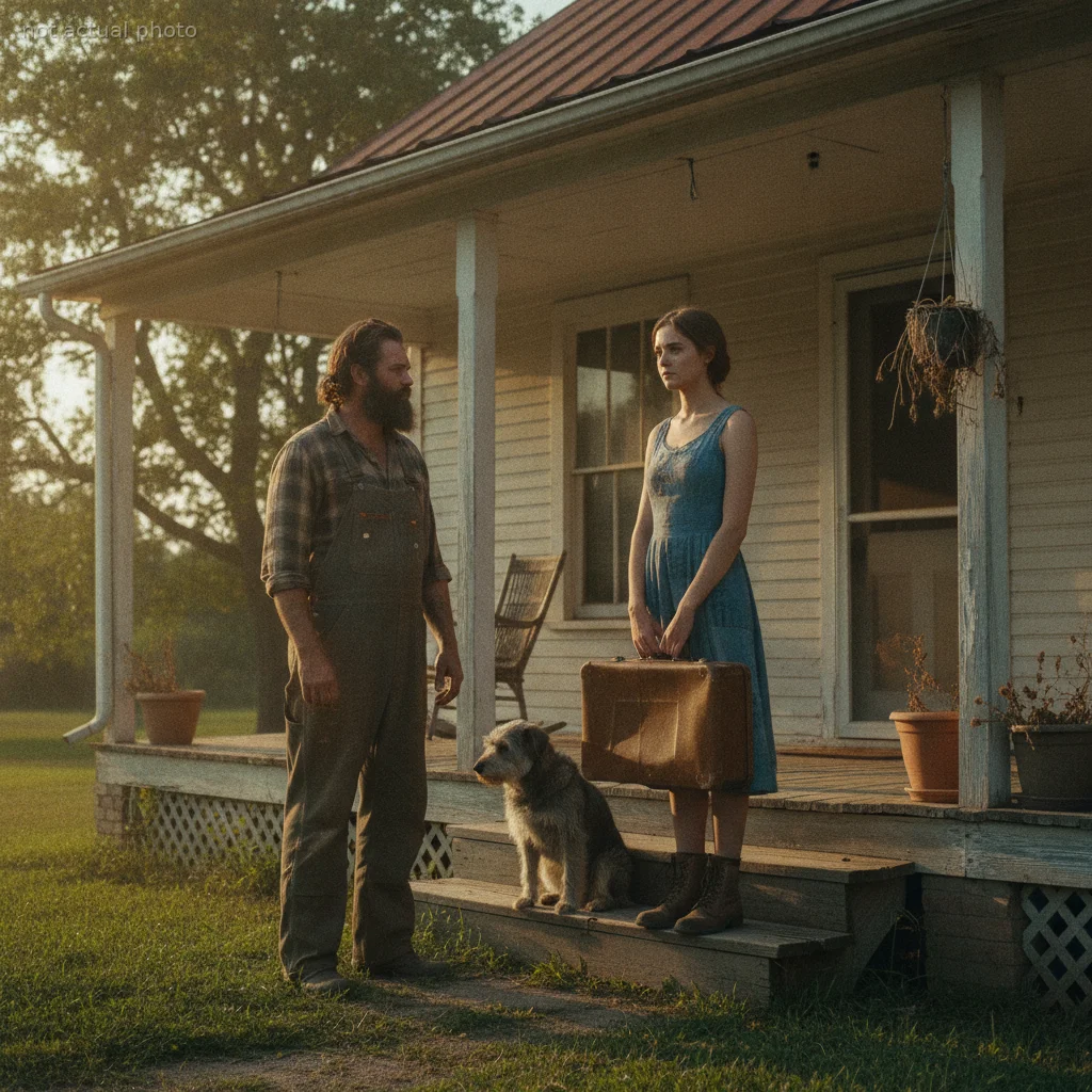 An Old Man Sent His Granddaughter To My Farm — The Secret Letter Inside Her Suitcase Changed Everything