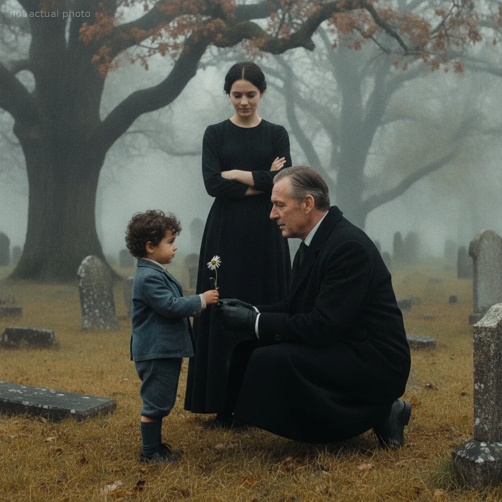 My Son Died Three Years Ago — But Who Is The Little Boy Standing At His Grave?