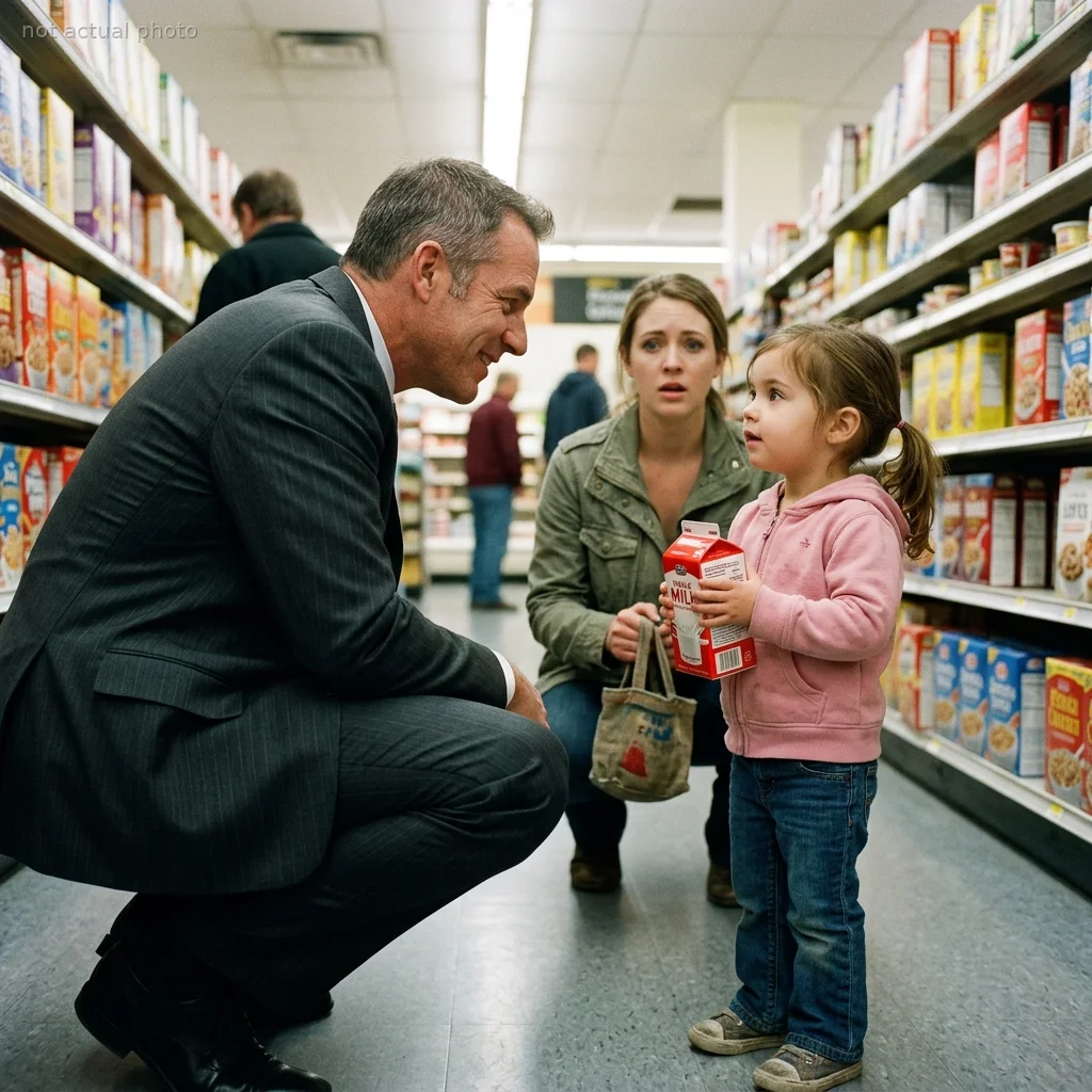 My Daughter Begged For Milk I Couldn't Afford — Until A Dangerous Stranger Stepped In