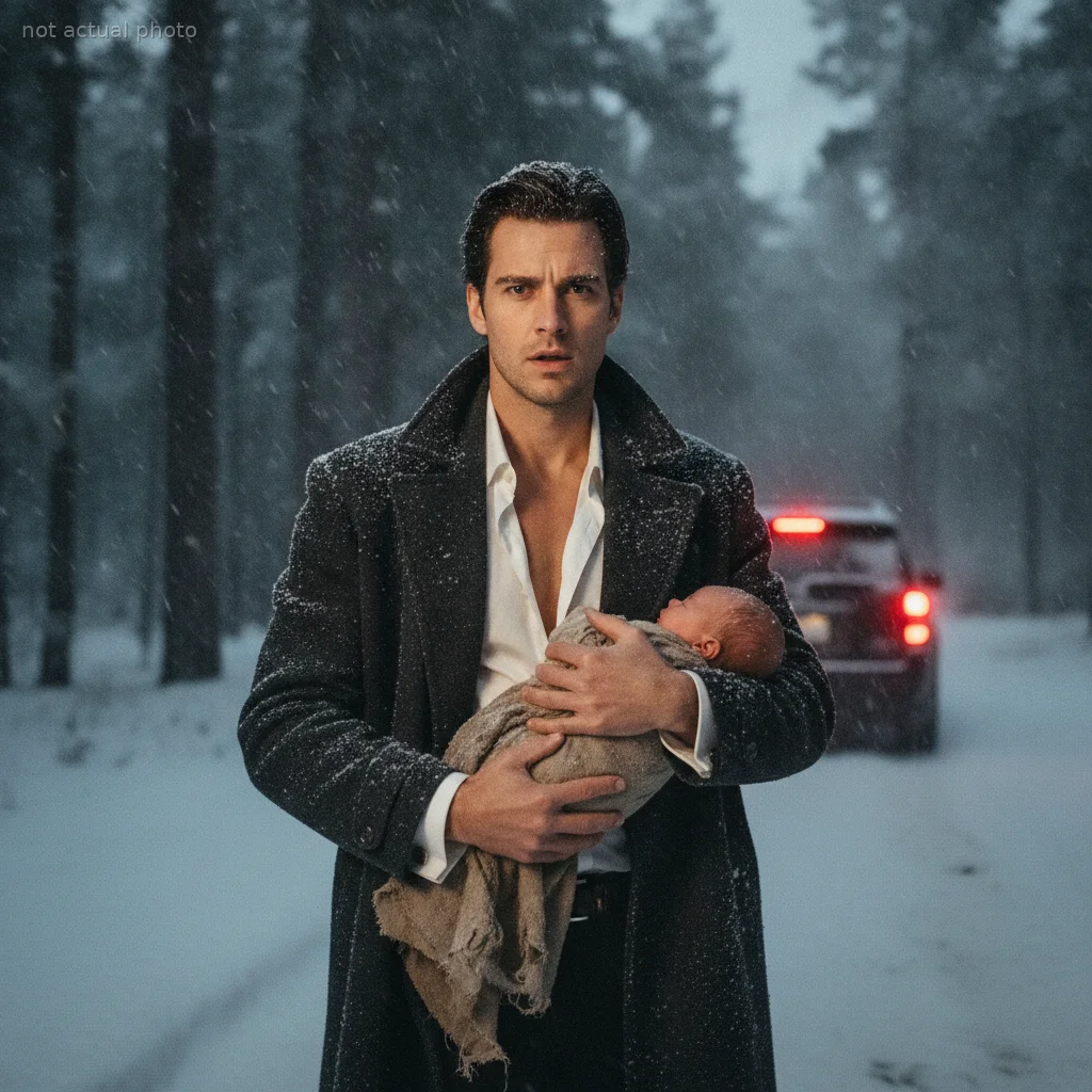 My Driver Told Me To Ignore The Trash Bag In The Snow — What I Found Inside Changed My Entire Life