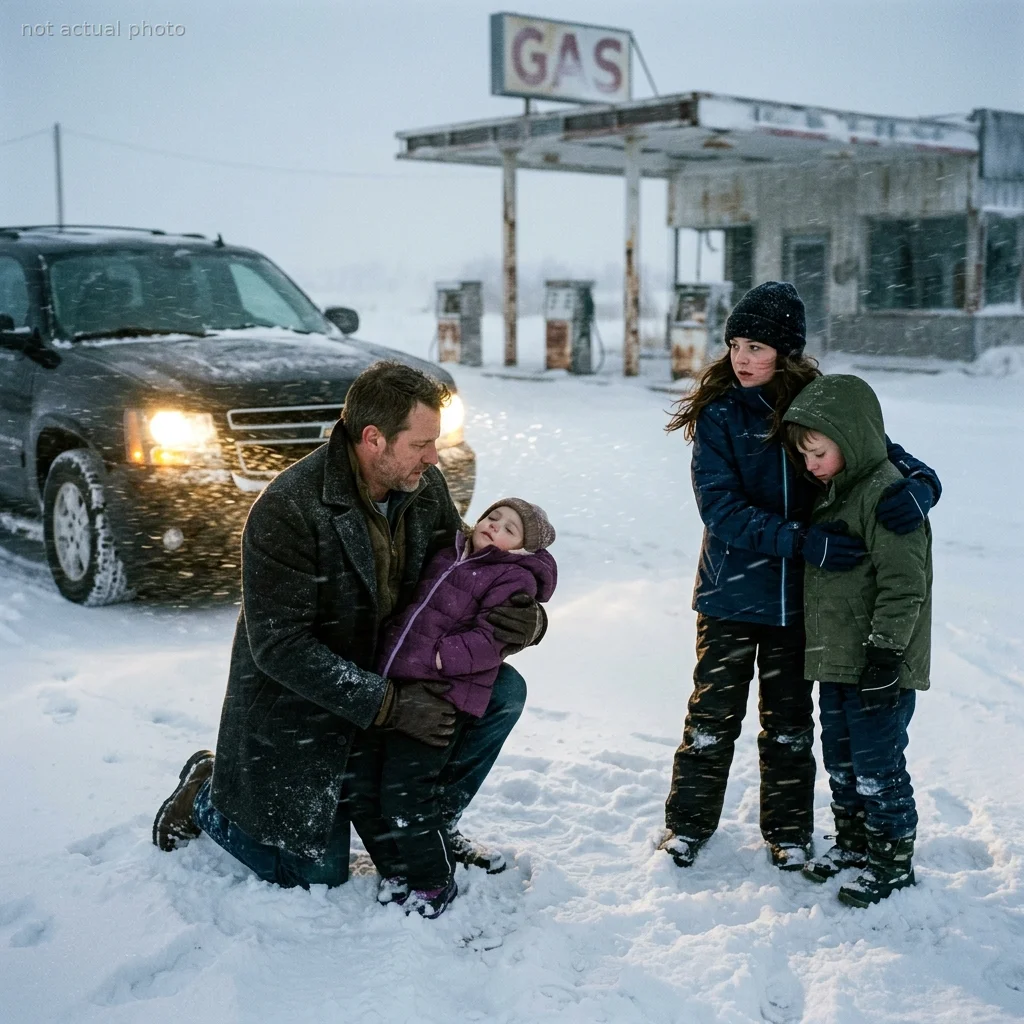 I Found Three Freezing Children in a Blizzard — The Oldest Girl's Final Words Broke Me.