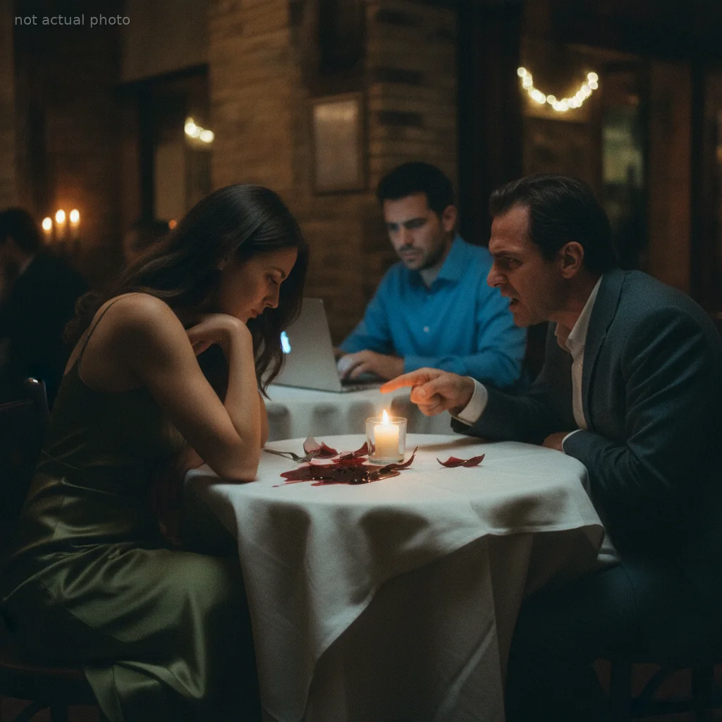 My Boyfriend Whispered A Death Threat At Dinner — The Stranger At The Next Table Heard Everything