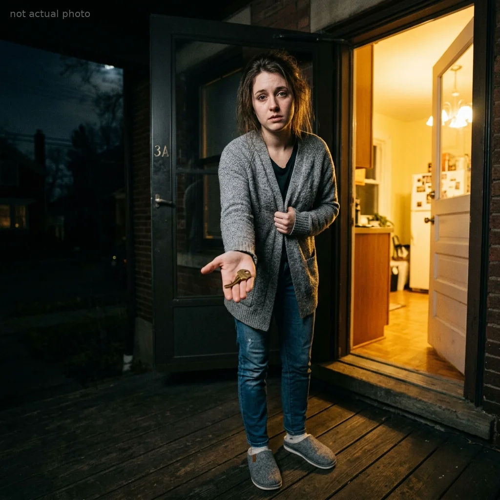 My Neighbor Knocked At Midnight Holding A Bent Key — What I Found On Her Door Changed Everything