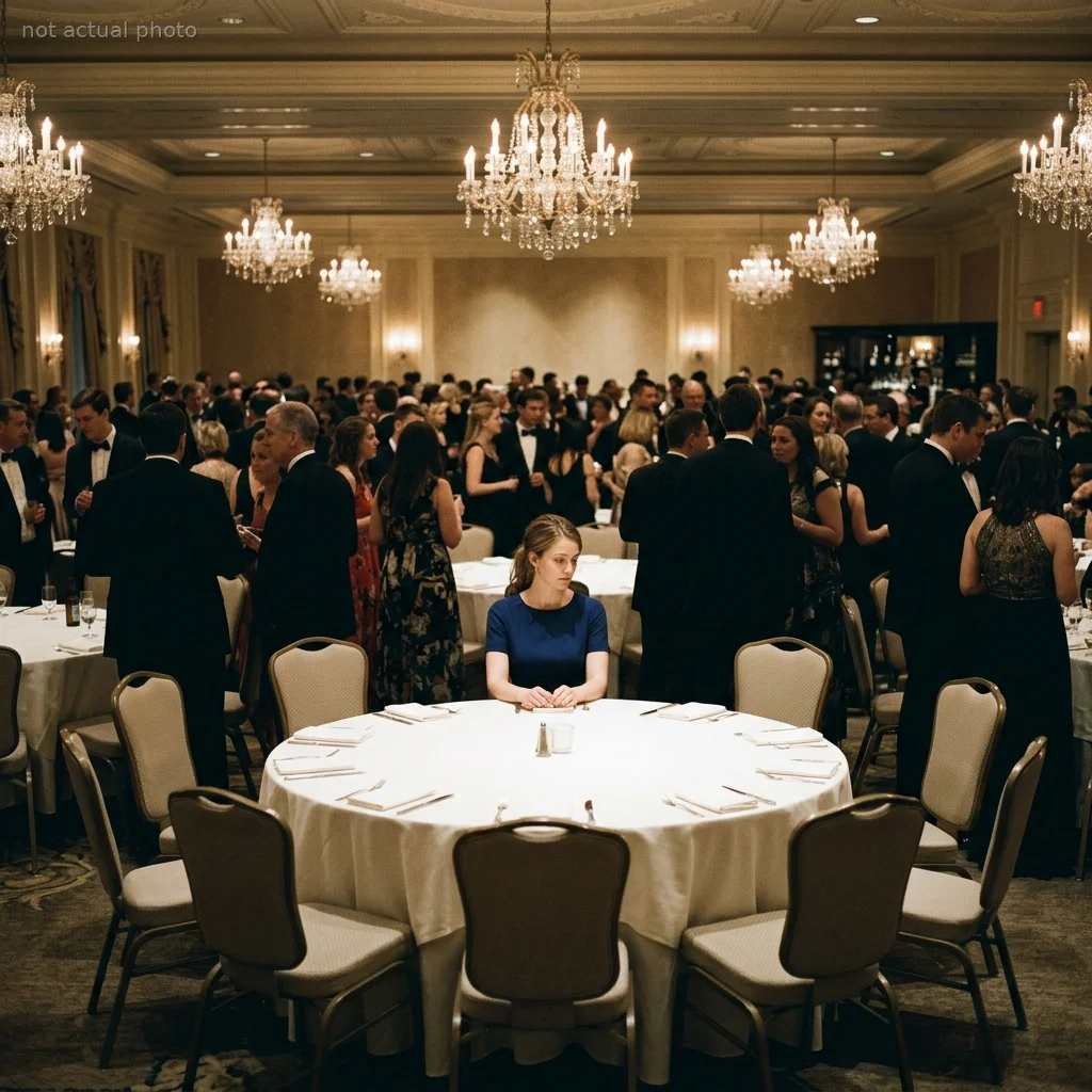 My Coworkers Humiliated The Woman Sitting Alone At Our Charity Gala — Until I Sat Beside Her And Learned The Truth