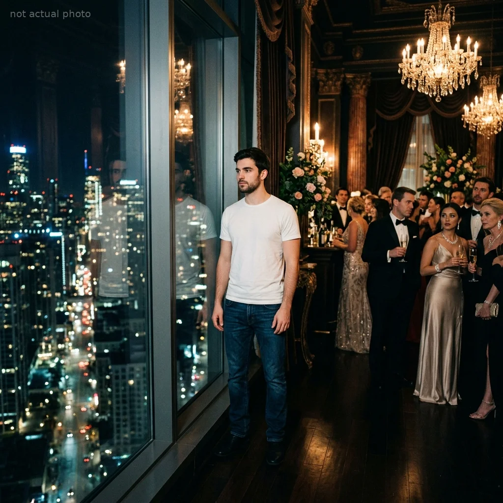 My Billionaire Dad Forced Me to Wear a Cheap T-Shirt to a $30,000 Wedding — And the Bride's Sister Humiliated Me