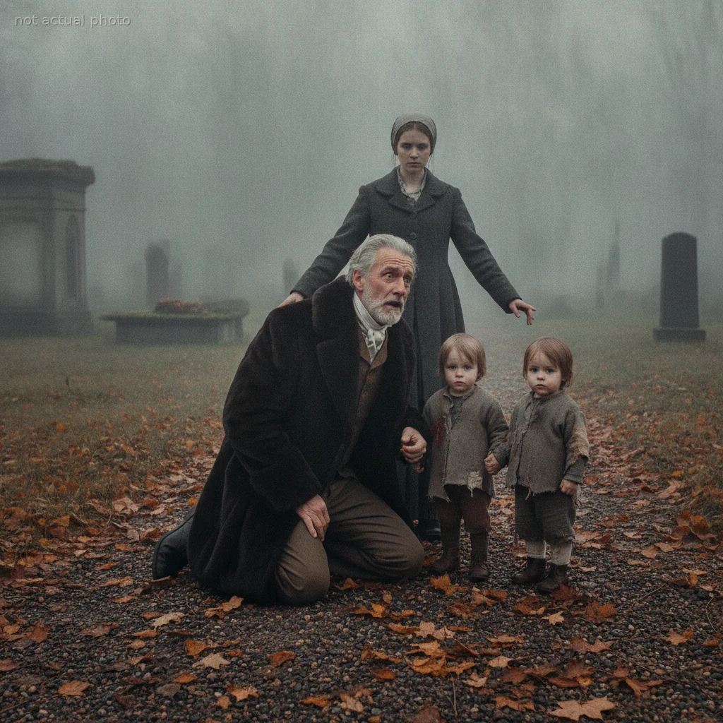 My Father-In-Law Disinherited Us For Being Poor — Until He Found My Twins Freezing At His Son's Grave